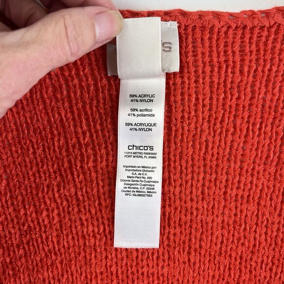 Crochet Knit Fringe Long Cardigan XS Boho Hippie Festival Duster Y2K Fairycore - Picture 10 of 11